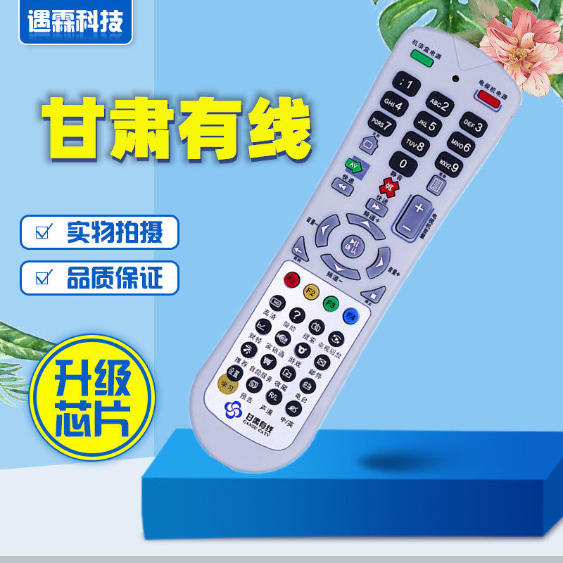 甘肃有线广电数字机顶盒遥控器DVC-5028h天水九洲RMC-C245华数