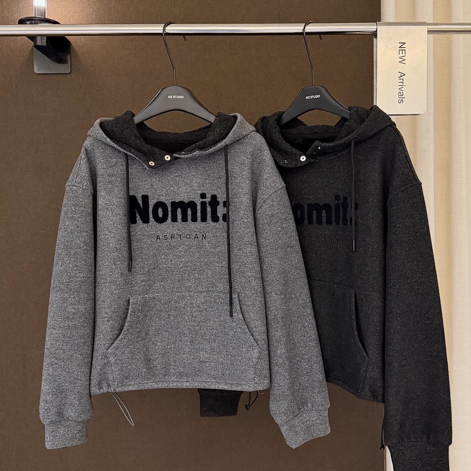 高端欧货冬季新款下摆抽绳连帽毛巾刺绣字母袋鼠兜加绒软糯卫衣女,女装/女士精品,卫衣/绒衫,淘宝优惠券,粉丝福利购,淘宝优惠卷