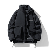 户外高品质加厚冲锋衣2024冬新宽松潮棉衣男棉服情侣大码Y371P118，男装棉衣，电商A222A
