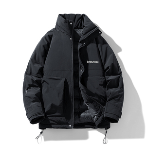户外高品质加厚冲锋衣2024冬新宽松潮棉衣男棉服情侣大码Y371P118图片