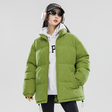 高品质女装2024秋冬新宽松面包服潮流棉衣女棉服情侣大码Y387P88，女装棉衣/棉服，电商A222A