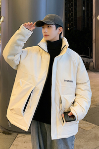 2024秋冬新美式休闲高品质宽松潮棉衣男棉服情侣大码Y378P118图片