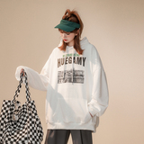 美式潮牌ins中性2024秋冬宽松休闲连帽卫衣女情侣大码Y836P65，女装卫衣/绒衫，电商A222A