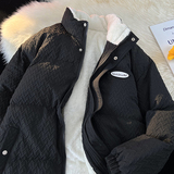 加绒加厚2024冬高品质宽松潮流棉衣男棉服情侣大码Y366P88特，男装棉衣，电商A222A