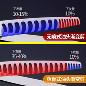 世纪鸟剪刀美发剪男士 牙剪无痕鱼骨剪理发剪u. 专用渐变油头分段式