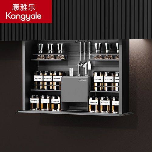 康雅乐铝合金电动升降拉篮