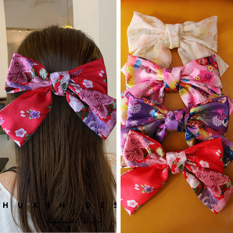 网红蝴蝶结发夹甜美少女盘发顶夹日式和服后脑勺发卡头饰日韩,饰品/流行首饰/时尚饰品新,民族风发饰,淘宝优惠券,粉丝福利购,淘宝优惠卷