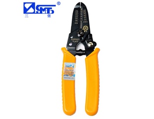 三堡（SANBAO）HT-5023 多功能剥线钳 剥剪钳 电子剥线钳