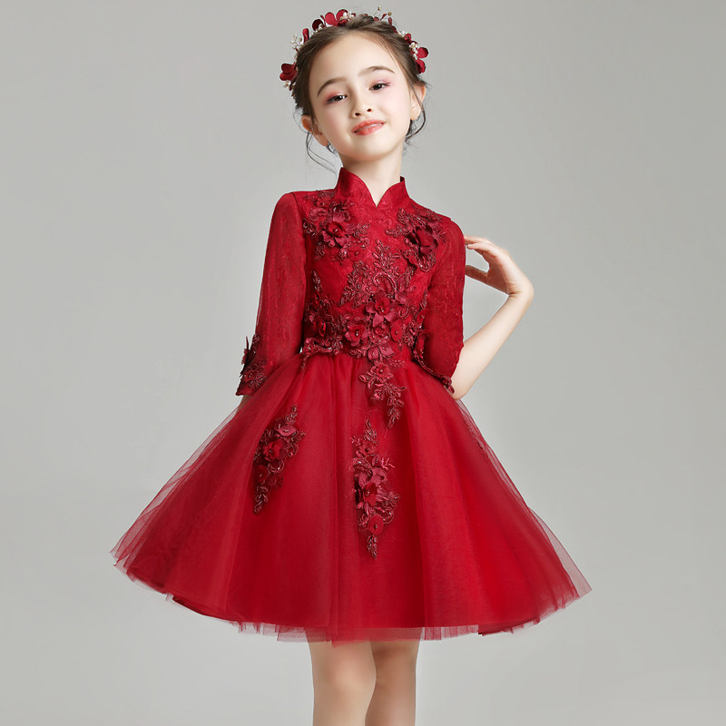 儿童公主裙女童小花童钢琴演出服女孩模特走秀表演服婚礼伴娘礼服,童装/婴儿装/亲子装,儿童礼服,淘宝优惠券,粉丝福利购,淘宝优惠卷