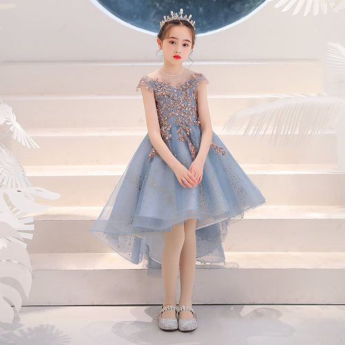 女童晚礼服公主小孩婚纱舞台走秀