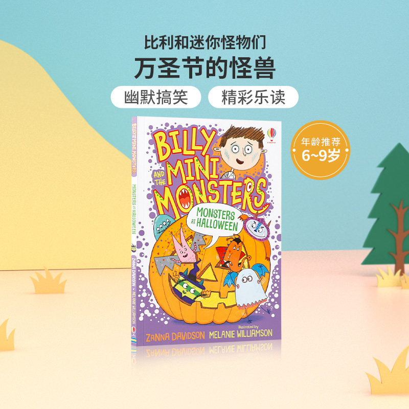 monsters at halloween 比利和迷你怪物们:万圣节的怪兽 儿童英语
