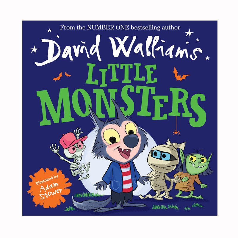 英文原版 little monsters david walliams 小怪兽的故事 怪物学校里