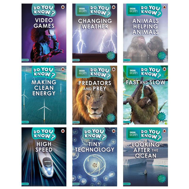 bbc地球脉动系列等级4 9册 making energy/bbc earth fast and slow 6