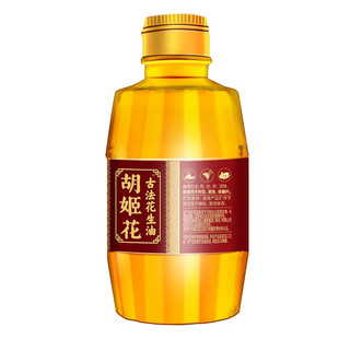 胡姬花家用食用油 古法小榨400ml物理压榨烘焙炒菜家庭装花生油