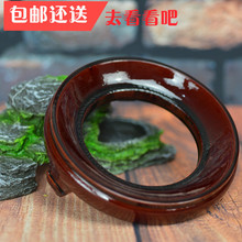 新品特色水晶球核桃葫芦底托底座1