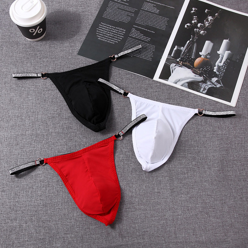 欧美外贸男丁字裤高弹银丝细带低腰男纯色T裤厂家批发M1409#,女士内衣/男士内衣/家居服,男丁字裤,淘宝优惠券,粉丝福利购,淘宝优惠卷