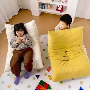 毛毛虫懒人沙发椅休闲客厅网红沙发阳台卧室榻榻米单人休闲椅躺椅