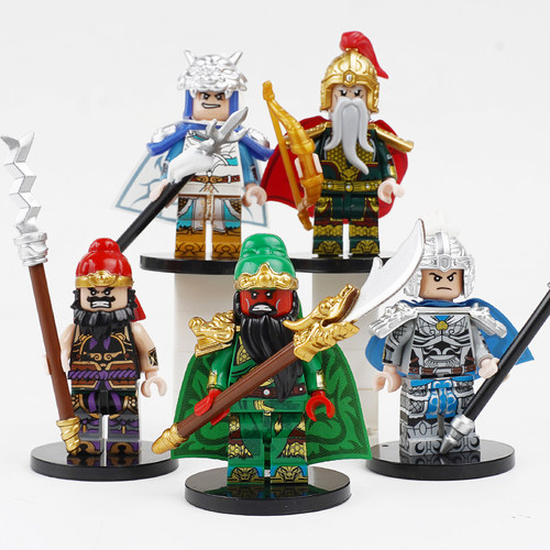 三国演义刘备关羽张飞模型