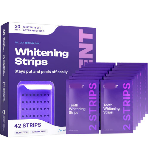 dr dent purple teeth whitening 牙贴 呵护牙釉质层牙贴