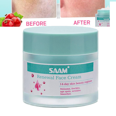saam face cream面霜，saam renewal面霜适合黄褐斑