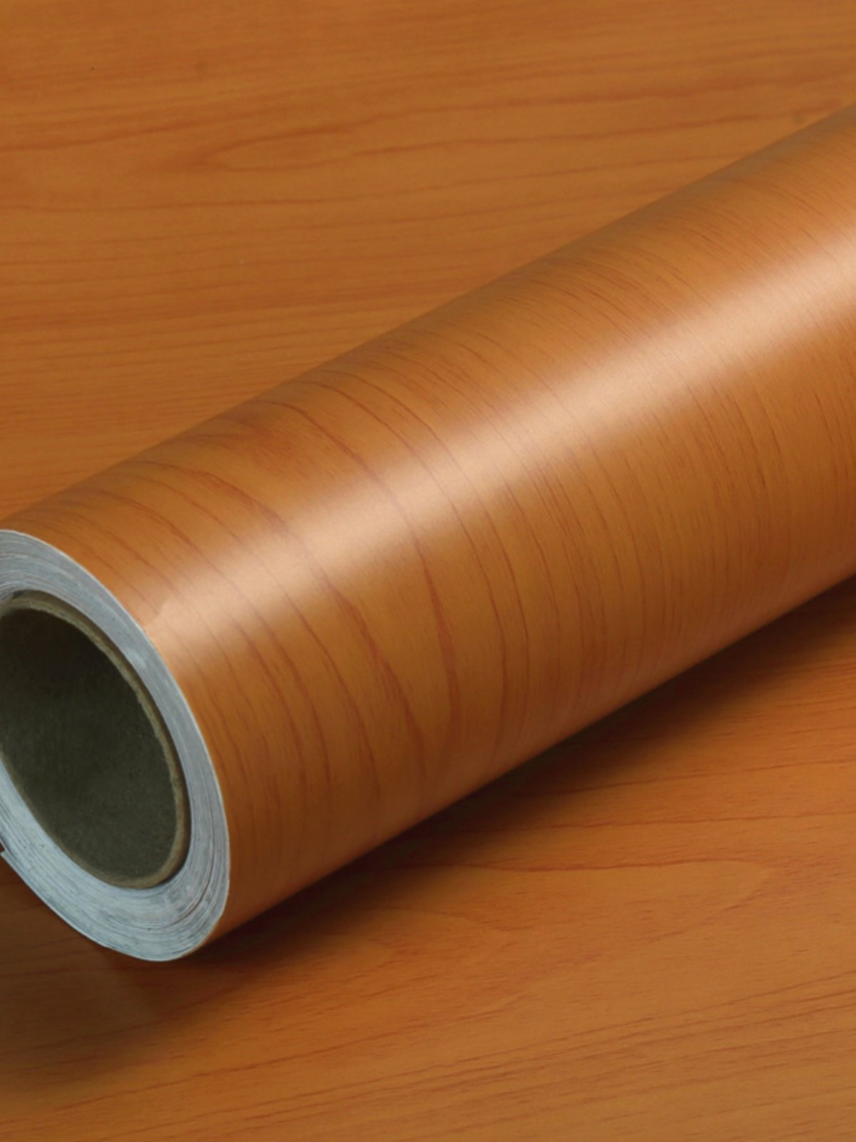 沙比利加厚仿木纹贴纸自粘柜子木门旧家具翻新桌面墙纸木纹纸贴皮