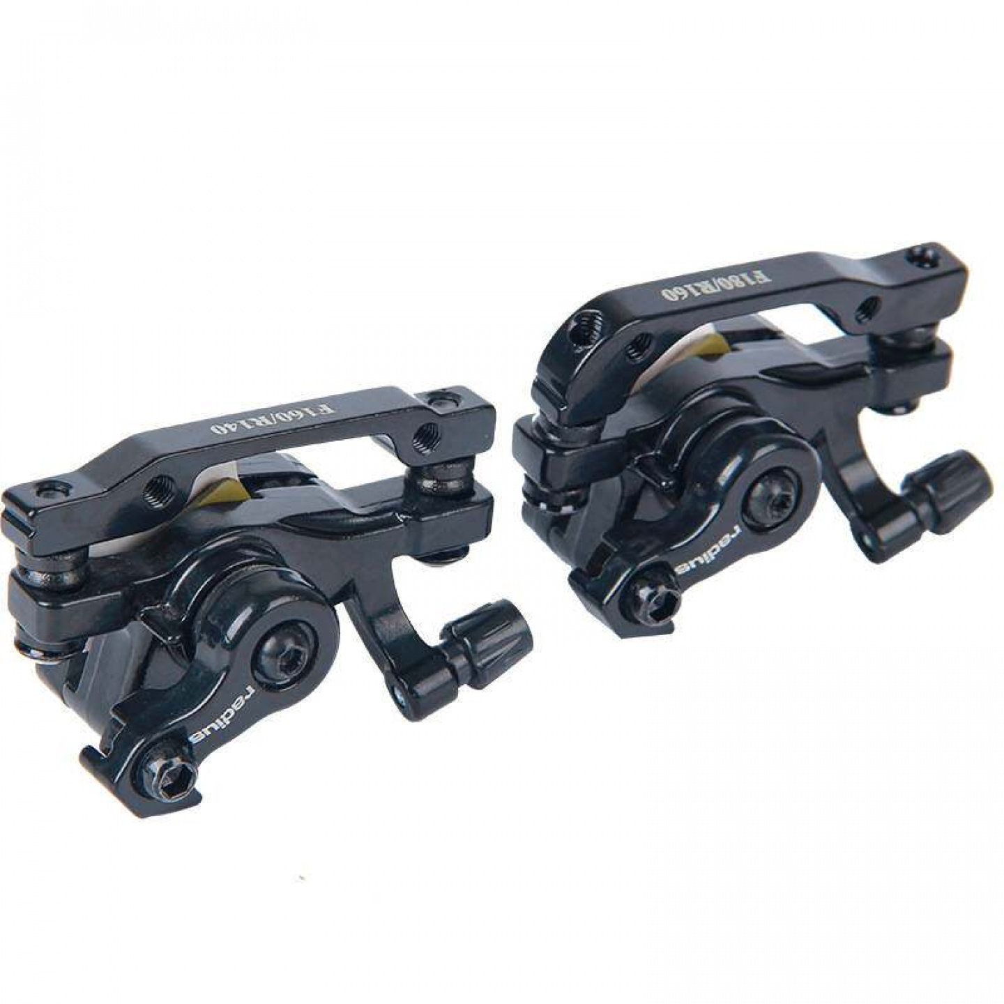 山地自行车前后碟刹机械线拉式制动器刹车块