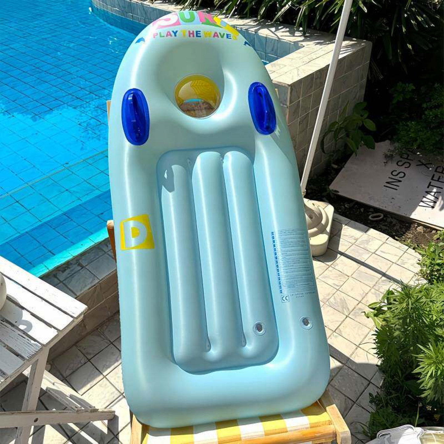 水上戏水玩具浮板冲浪板