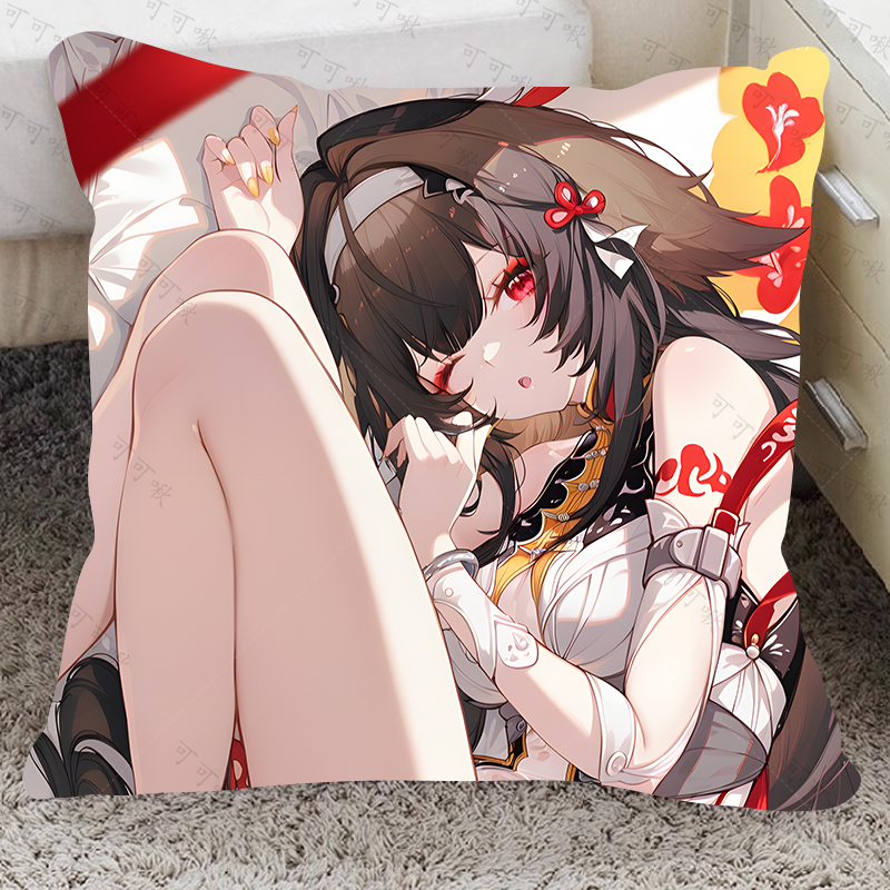 绝区零叶瞬光可爱抱枕周边二次元少女玩偶宿舍客厅靠枕头朋友礼物