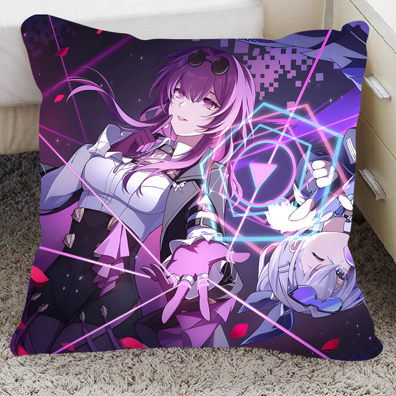 崩坏星穹铁道卡芙卡方形抱枕周边定制海报玩偶手办生日礼物靠枕