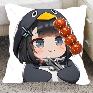 咕咕嘎嘎小企鹅周边抱枕方舟终末地小企鹅管理员可爱玩偶靠枕礼物