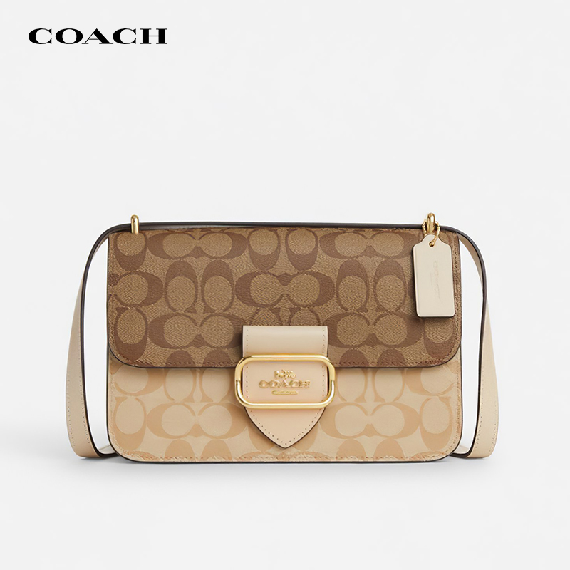 COACH/蔻驰Morgan系列老花小方包