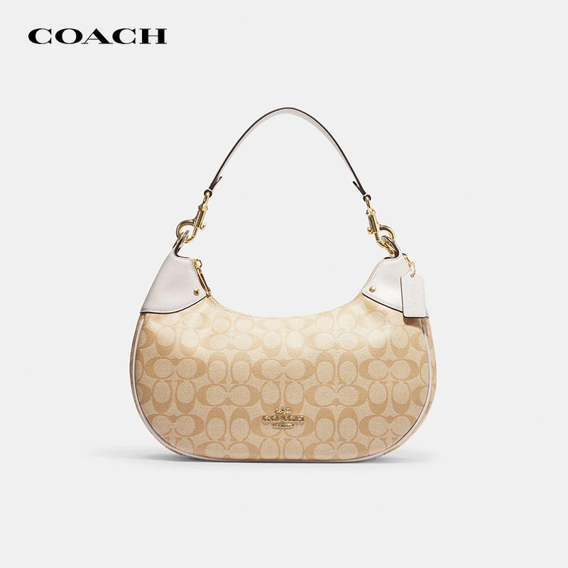 COACH/蔻驰Hobo月牙包老花腋下包