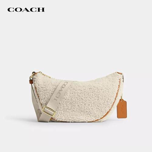 COACH/蔻驰Pace毛绒潮流月牙包