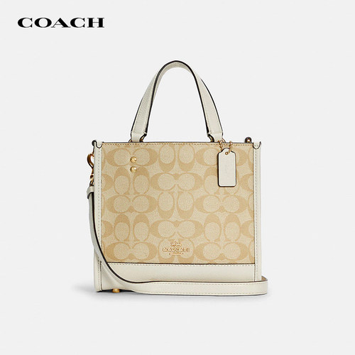 COACH/蔻驰Dempsey老花托特包