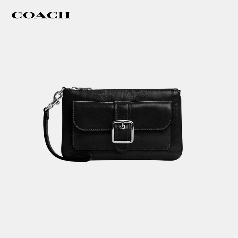 【正品保证】COACH/蔻驰女士钱包AshtonWristiet手拿包卡包证件包