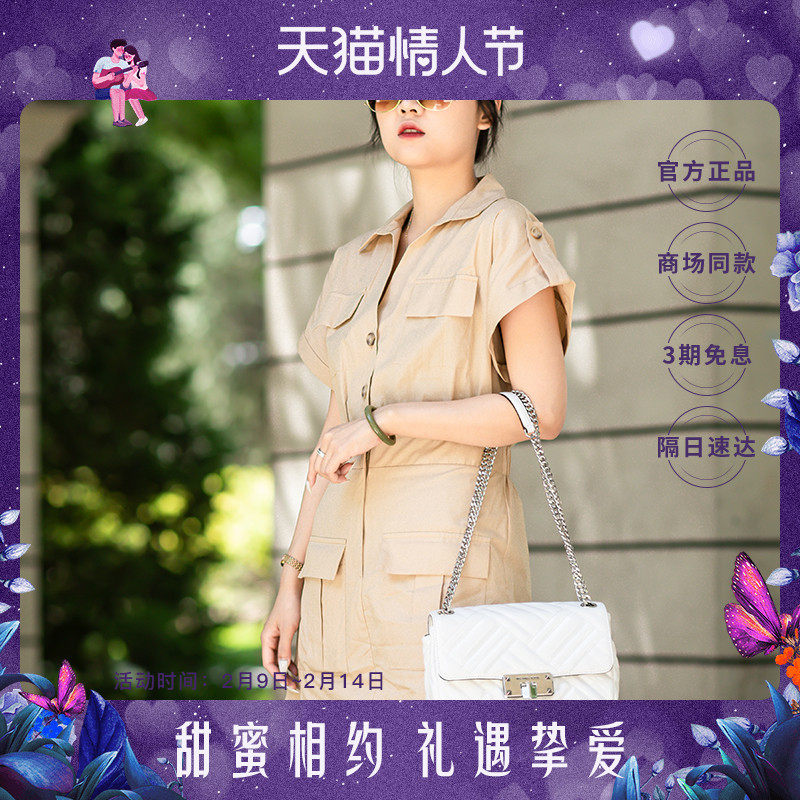 MK女包高级质感包包秋冬女PEYTON系列时尚流行链条包单肩斜挎包