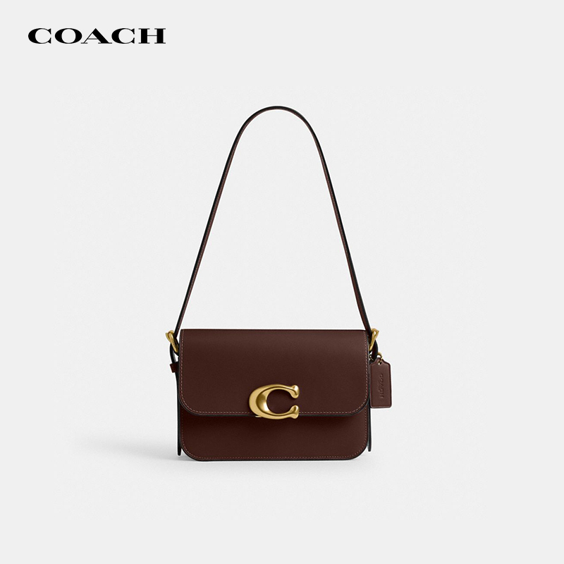 COACH/蔻驰皮质单肩手提腋下包