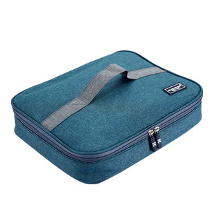 金钥匙牛津布保温袋便当包饭盒袋学生带饭包铝箔方形手提午餐包