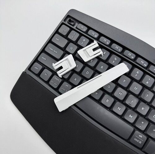 罗技K850/MK850键盘脚撑电池盖支架维修原装更换配件
