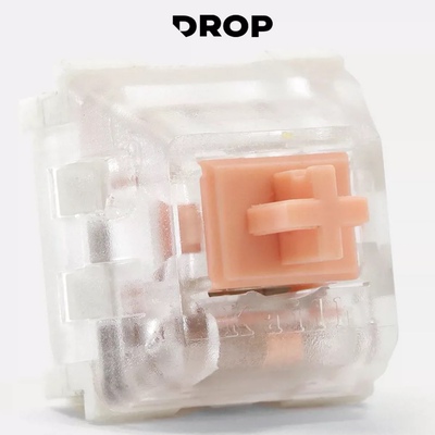 DROP Halo True/Clear SWITCH 客制化机械键盘轴体 可组圣熊猫轴