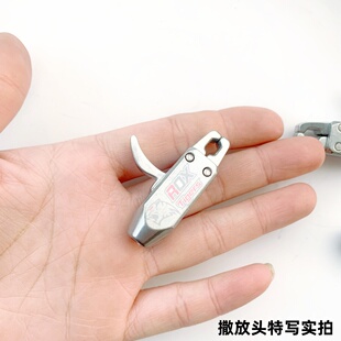 火虎撒放头神机杆改装DIY鱼膘撒放器导轨配件那际尾帽改装款撒放