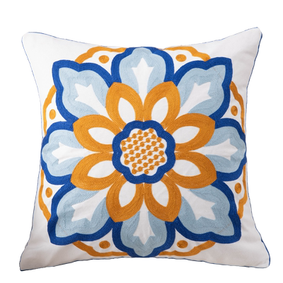 美式田园复古清新抱枕沙发靠垫套