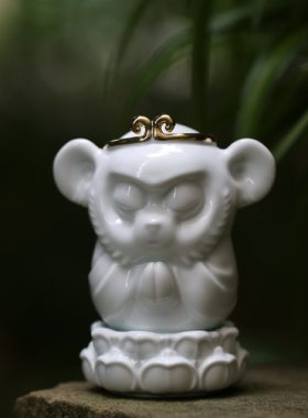 陶瓷手办众生无我光叔生肖猴现货