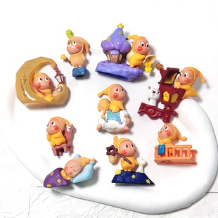 星星人点亮系列改娃萌粒起航手办盲盒潮流时尚礼物蛋糕装饰摆件