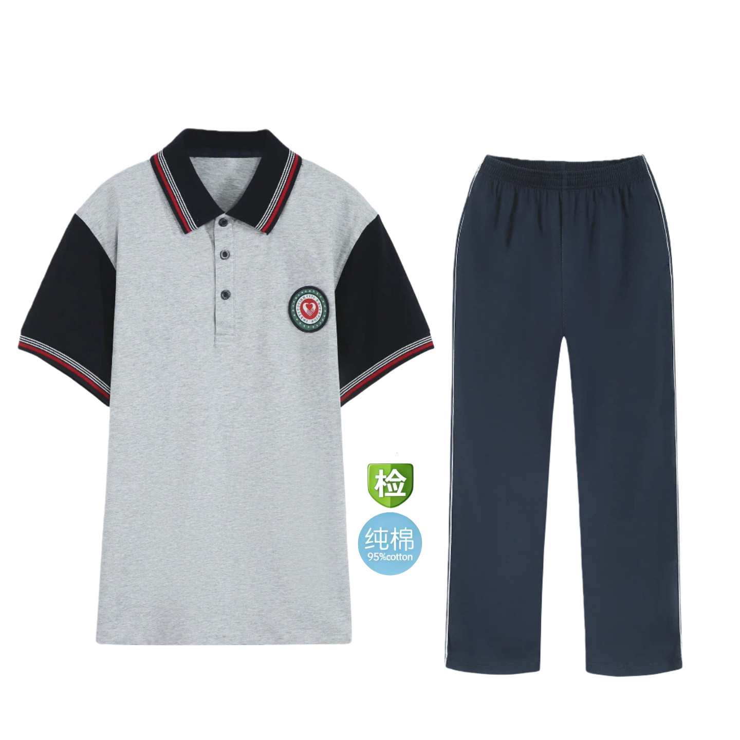 慈吉高中校服慈溪市高中生校服