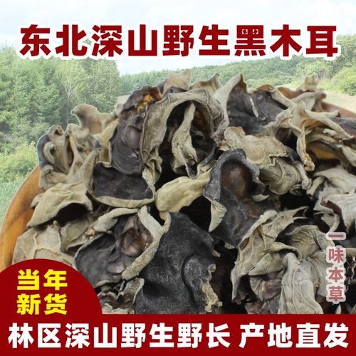 野生黑木耳长白山东北纯野生250g