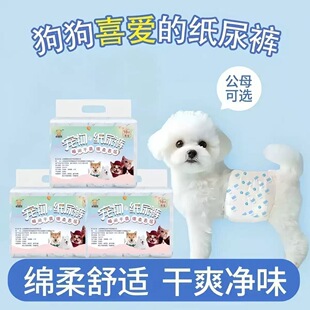 宠物专用纸尿裤公狗生理裤母狗姨妈巾防交配裤尿不湿拉拉裤防漏