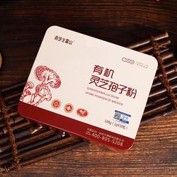 霍山一品堂灵芝孢子粉 大别山有机灵芝 椴木赤灵芝品种