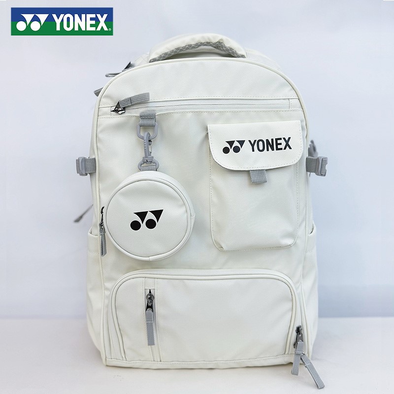 YONEX尤尼克斯羽毛球包 双肩包多功能收纳袋运动包休闲包 BA363CR