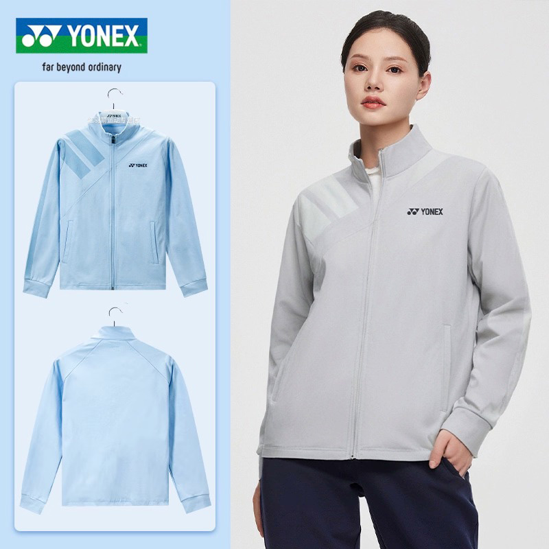 YONEX尤尼克斯羽毛球服外套男女同款运动上衣速干训练长袖150025